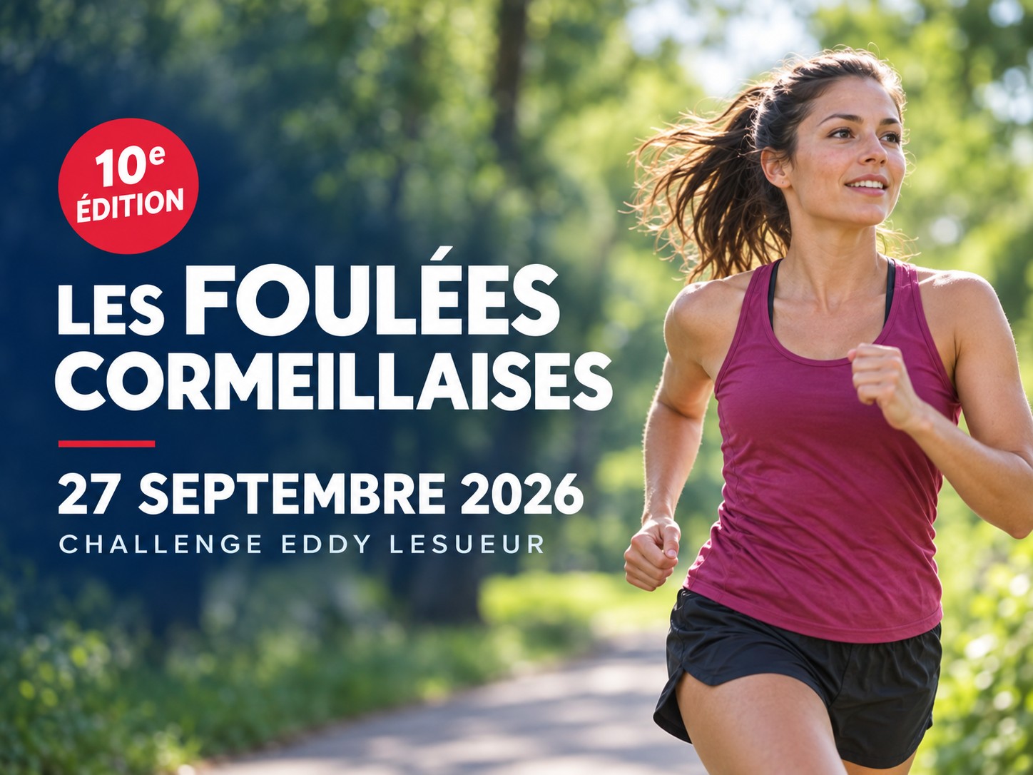 10ᵉ édition des Foulées Cormeillaises le 27 septembre 2026
